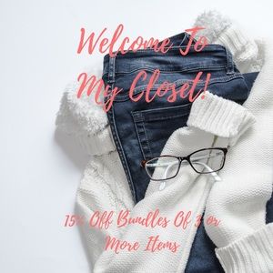 Welcome To My Closet!